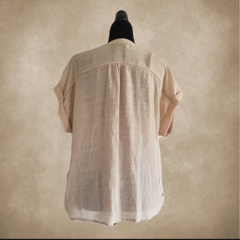 NWOT/Lily White Blouse - Picture 3 of 4